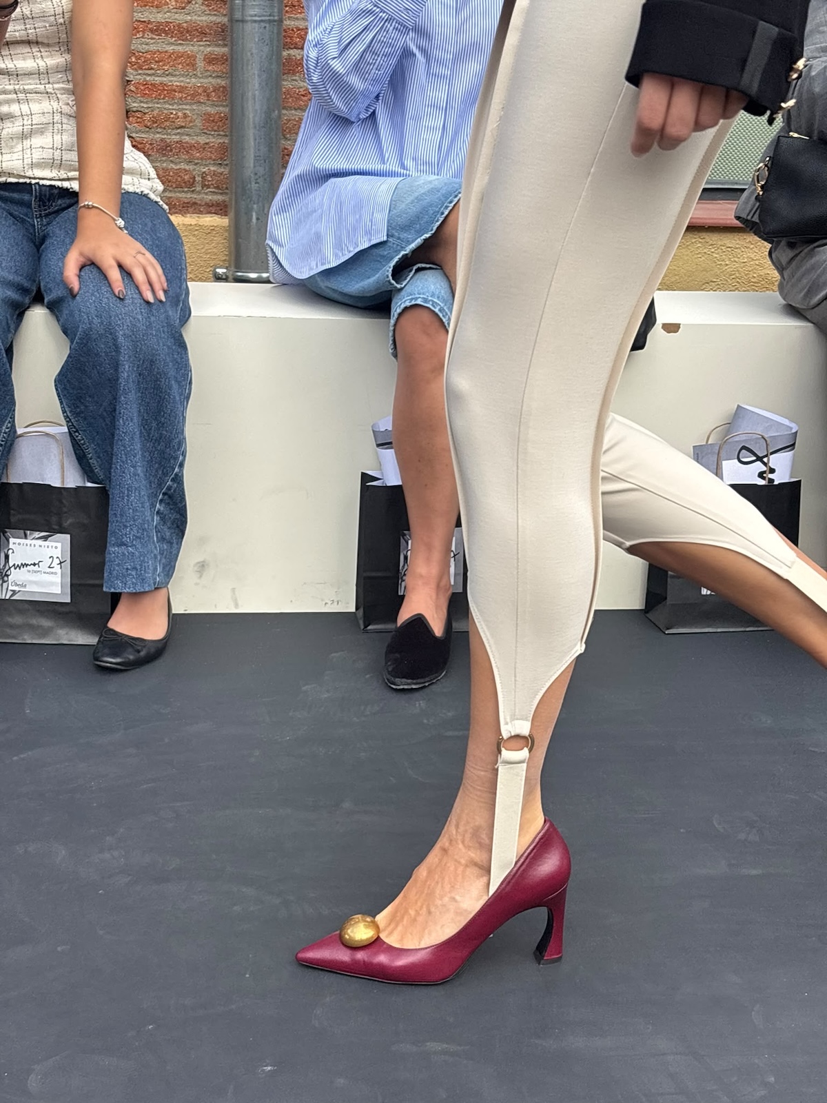 Diseño visto en el defile de Moisés Nieto SS 2026