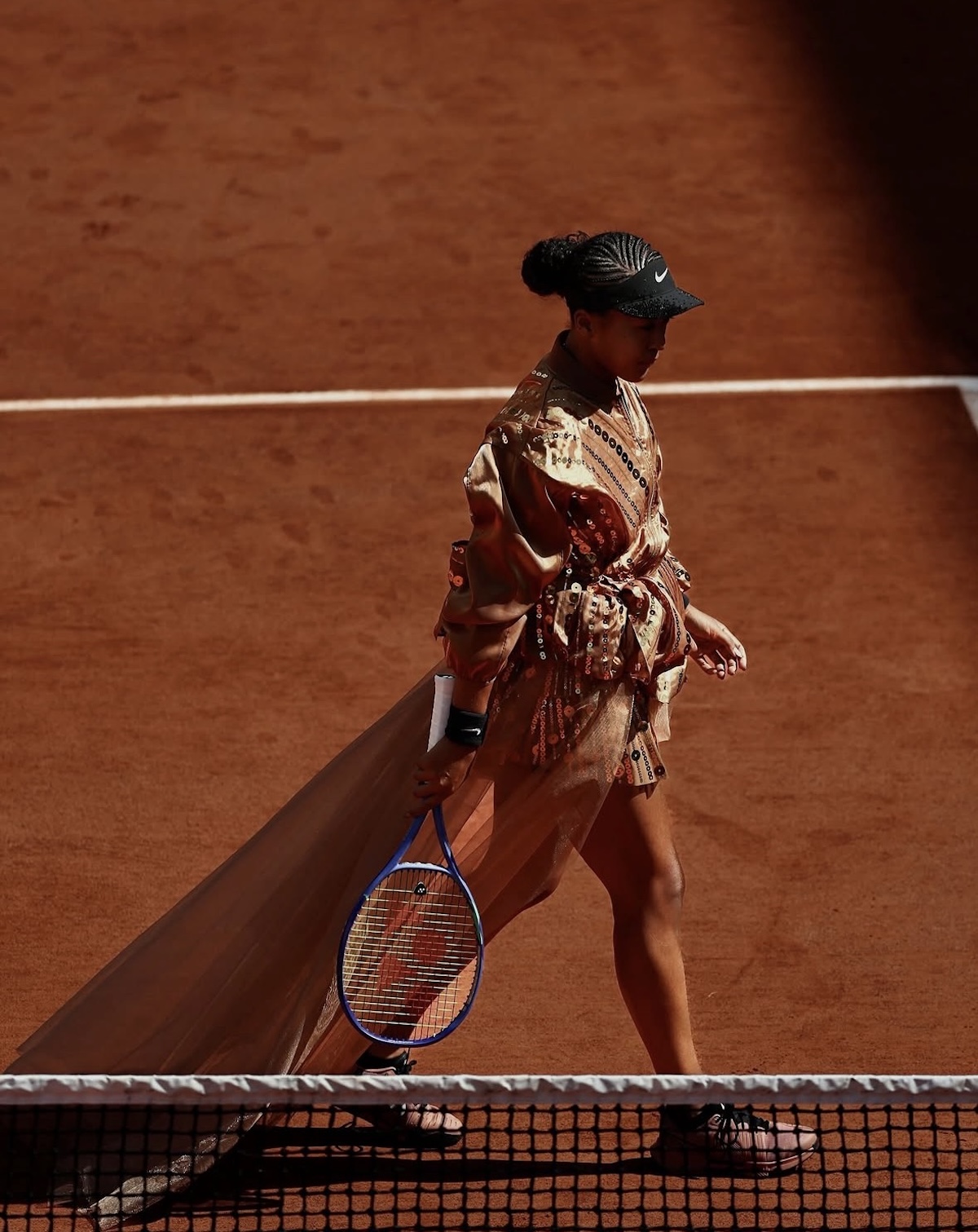 La tenista en el Roland Garros 2026 vestida de Kevin Germanier