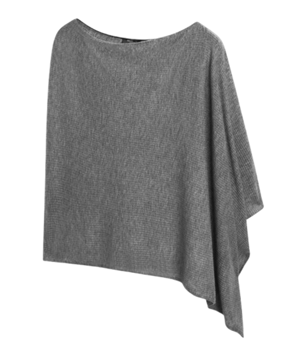 Capa gris de punto de Massimo Dutti.