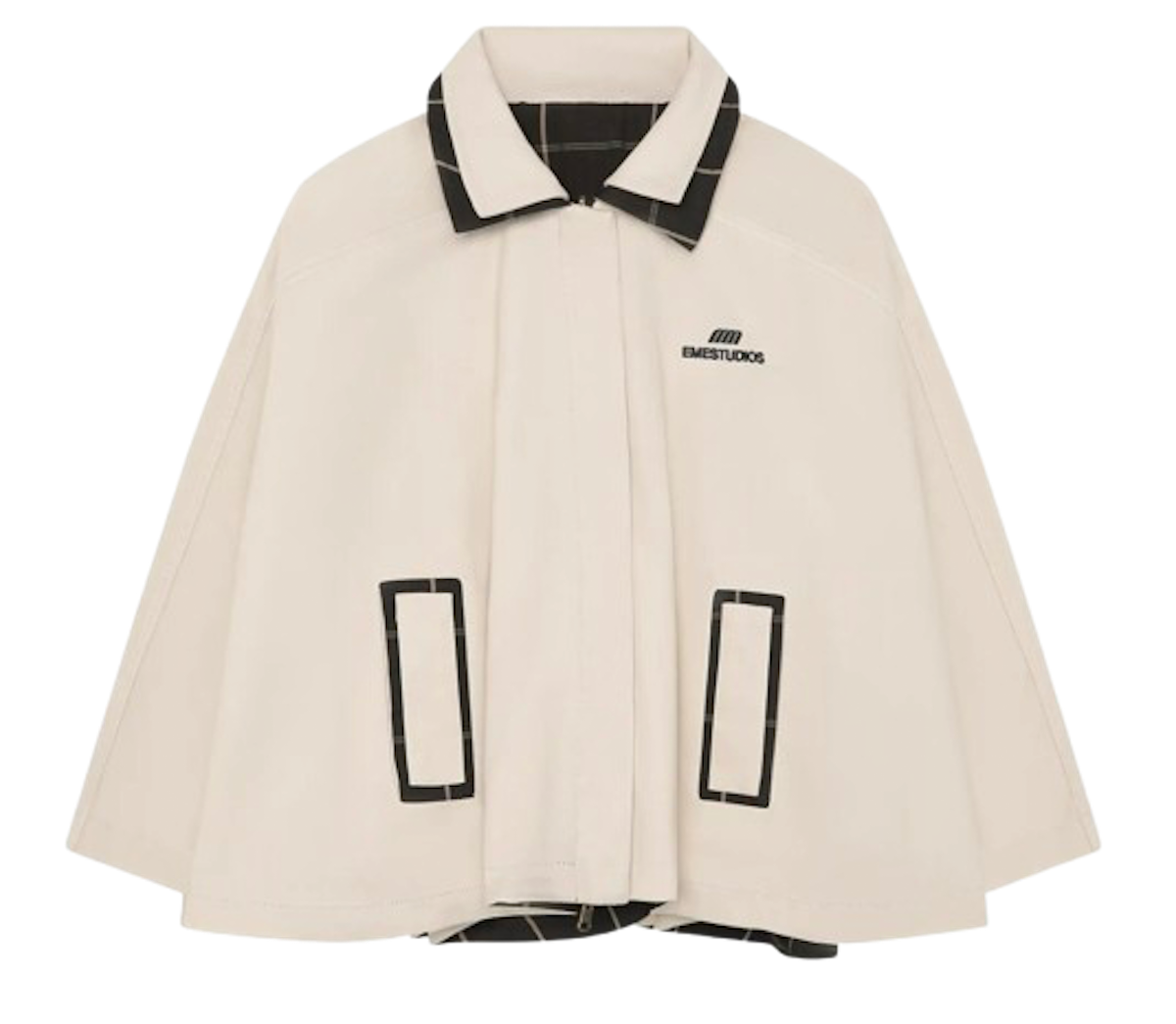 Poncho de Eme Studios reversible. Precio: 139€ 