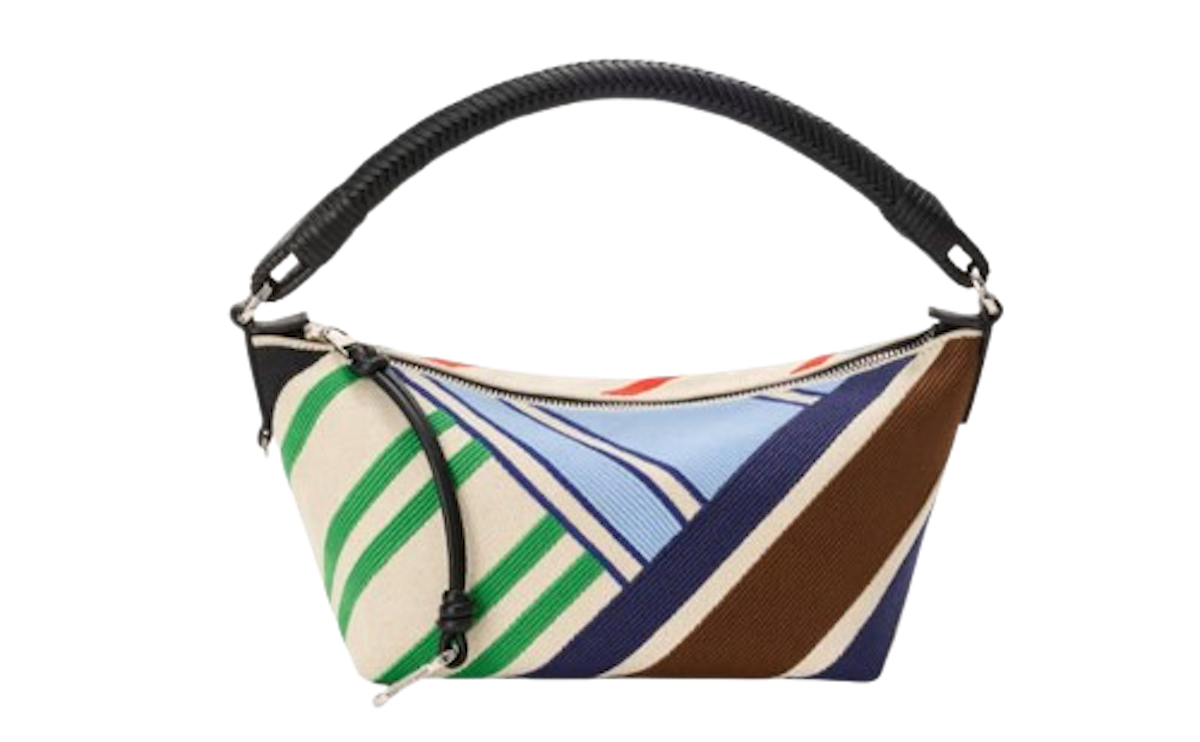 Bolso de rayas de Loewe. Precio: 2100€