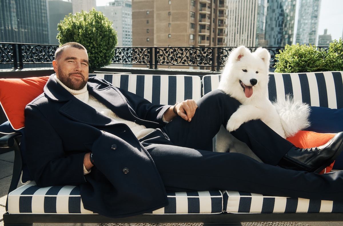 Travis Kelce para Tommy Hilfiger 