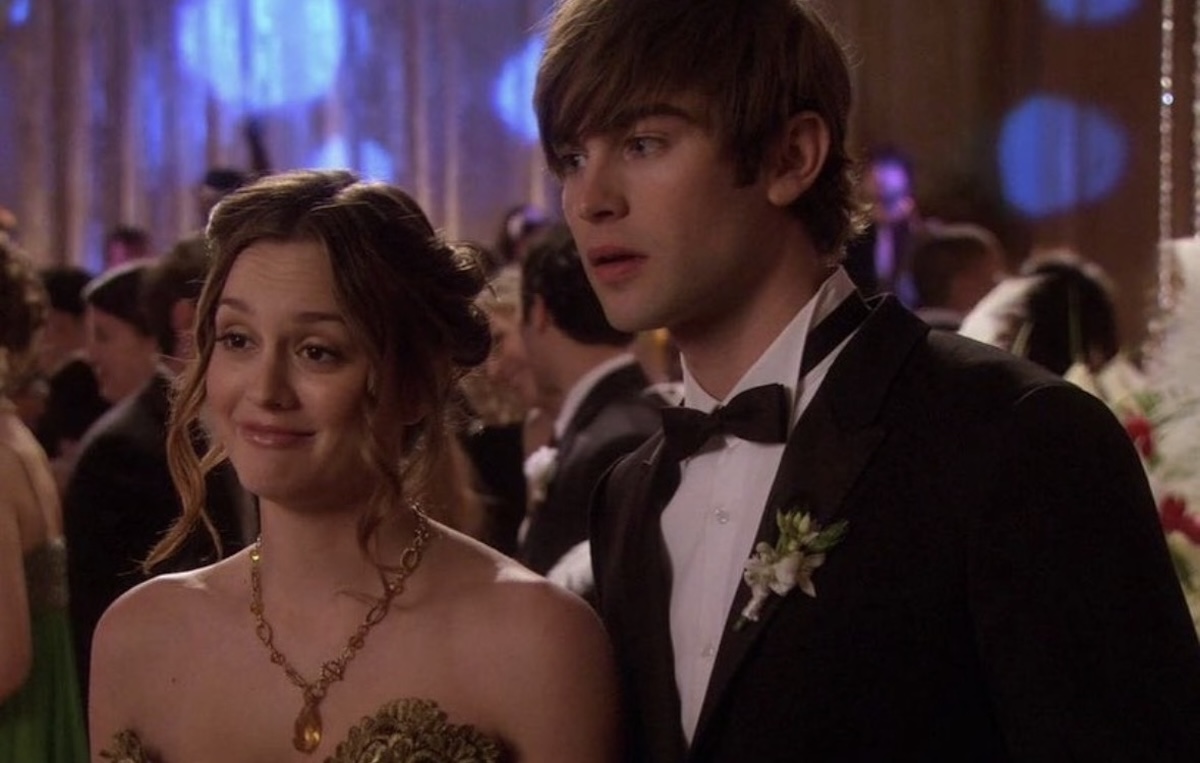 Blair y Nate en «Gossip Girl», parte de otro de nuestros triángulos amorosos favoritos. Imagen: cortesía de la serie