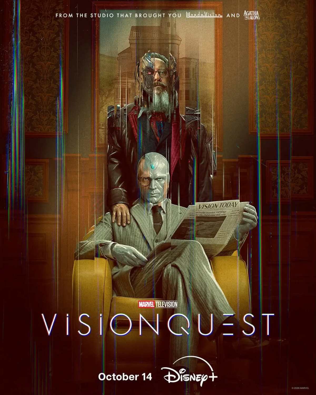 Paul Bettany vuelve a ponerse en la piel de Visión en «VisionQuest», la nueva serie de Marvel Television. Tras su reinicio, el superhéroe tendrá que descubrir quién es mientras huye de quienes quieren convertirlo en un arma y se enfrenta a la influencia de Ultrón. Uno de los mejores estrenos en streaming del mes.
