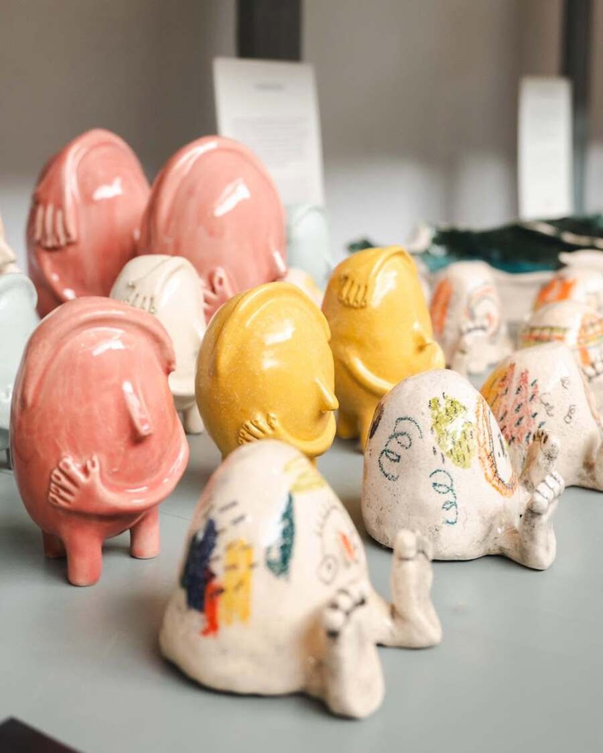 «Não Sou Rita» de Joana Nogueira, criaturas de cerámica moldeadas a mano. A la venta en Depozito, tienda de artesanía tradicional y contemporánea 100 % portuguesa en Lisboa