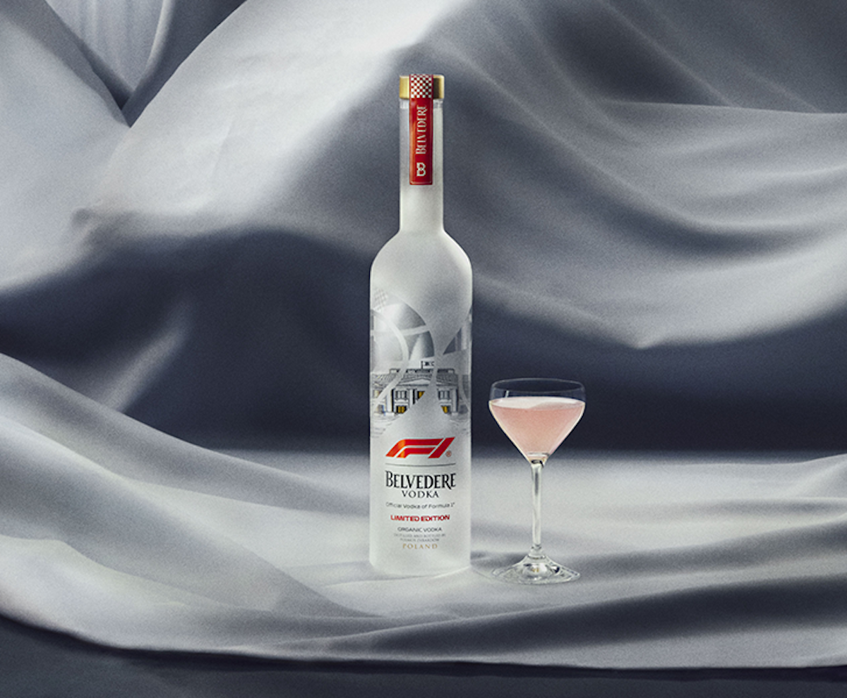 Imagen de la botella de Belvedere Organic Vodka Formula 1 Limited Edition