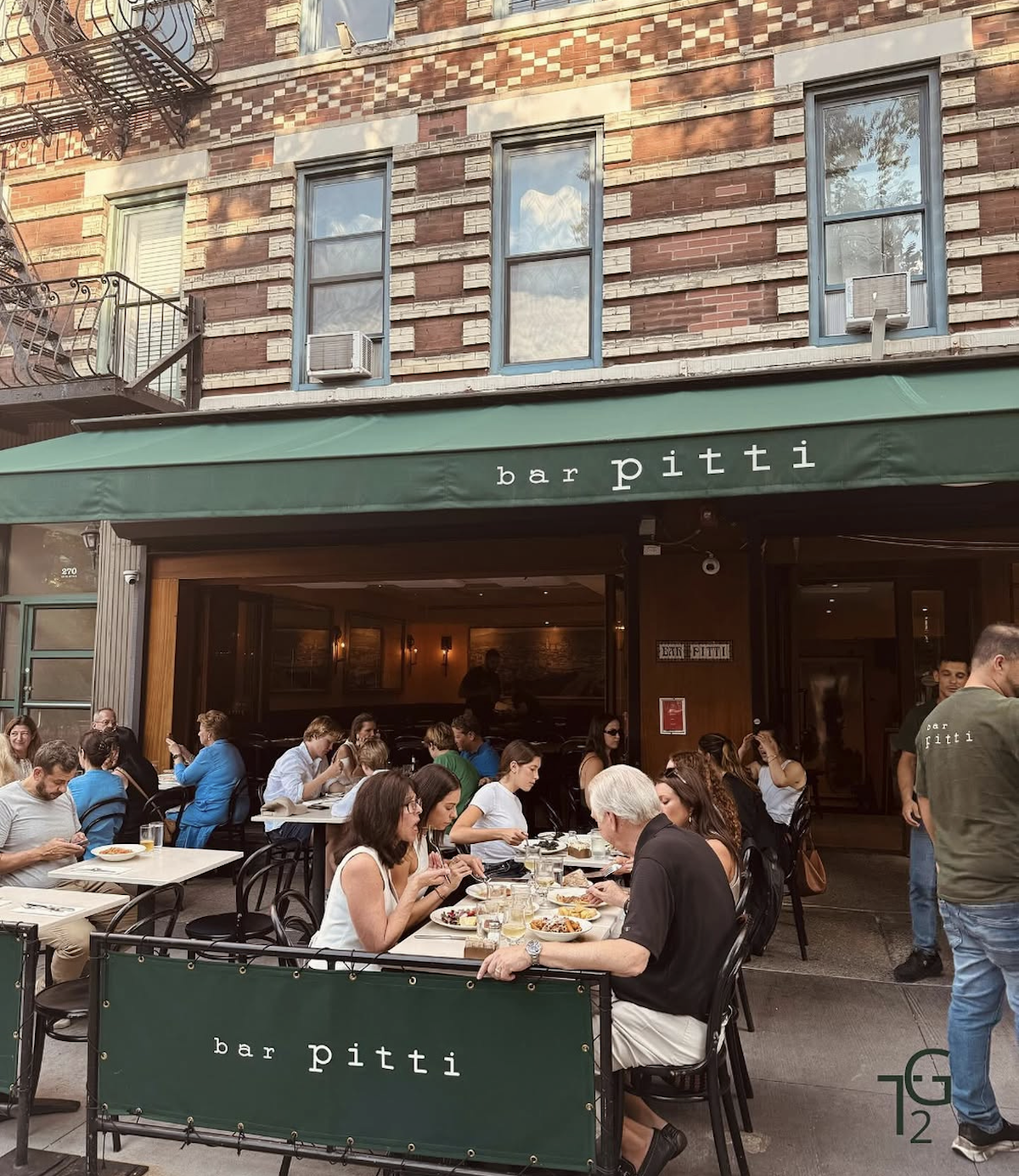 Imagen del exterior del Bar Pitti. Imagen: @taste.2good