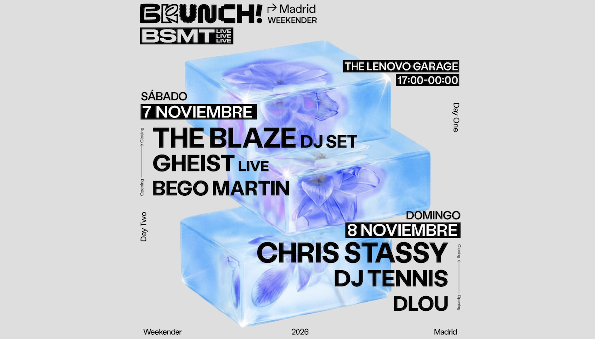 Cartel oficial de Brunch Electronik