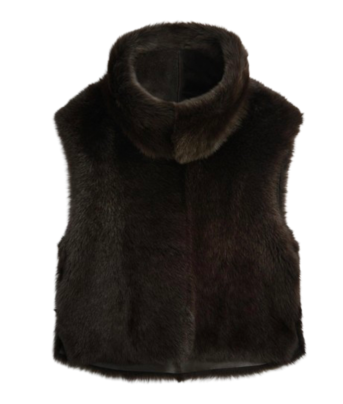 Chaleco de pelo de Massimo Dutti