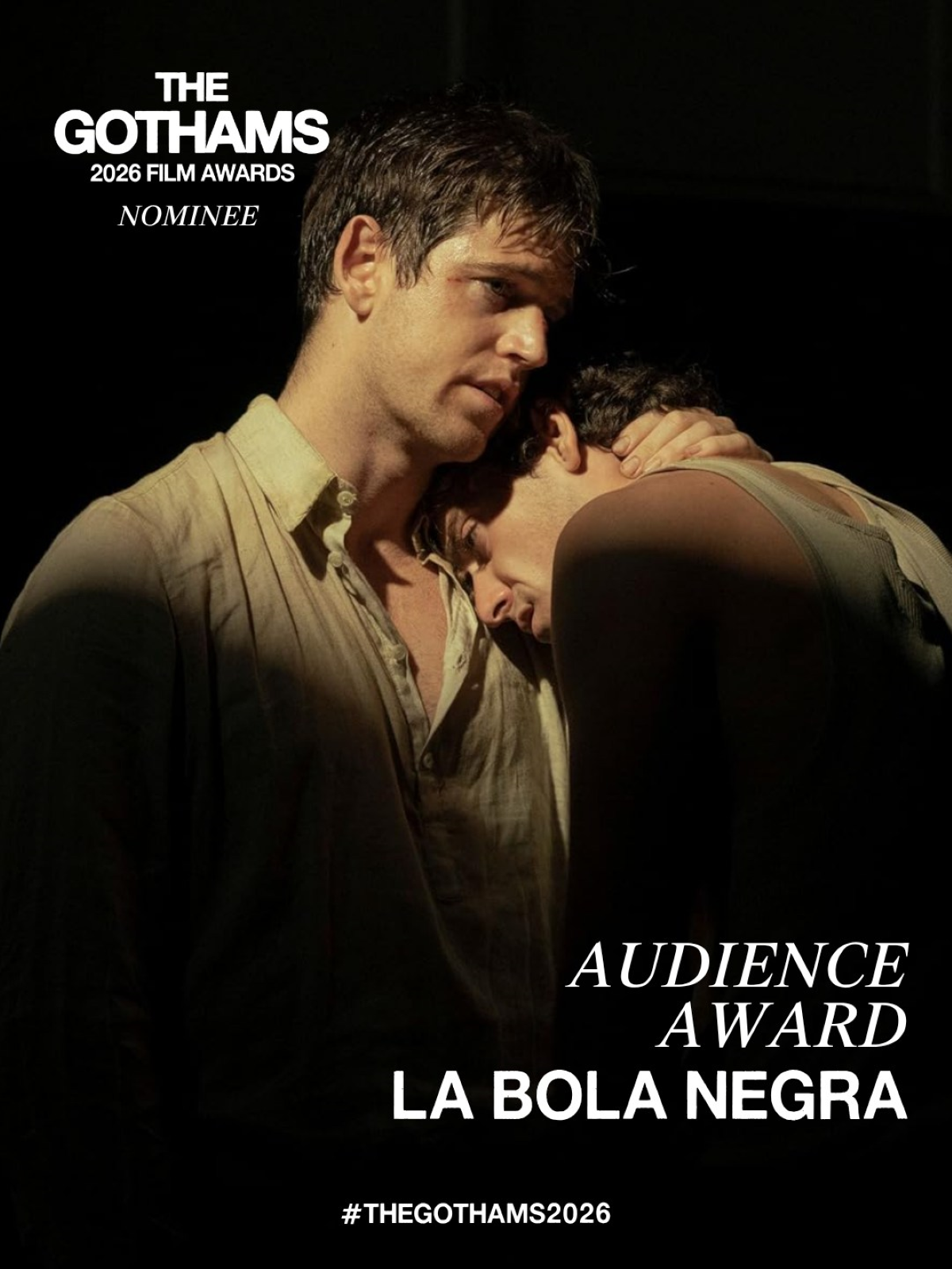 «La bola negra», película de Los Javis nominada al Premio de la Audiencia de los Gotham Awards 2026