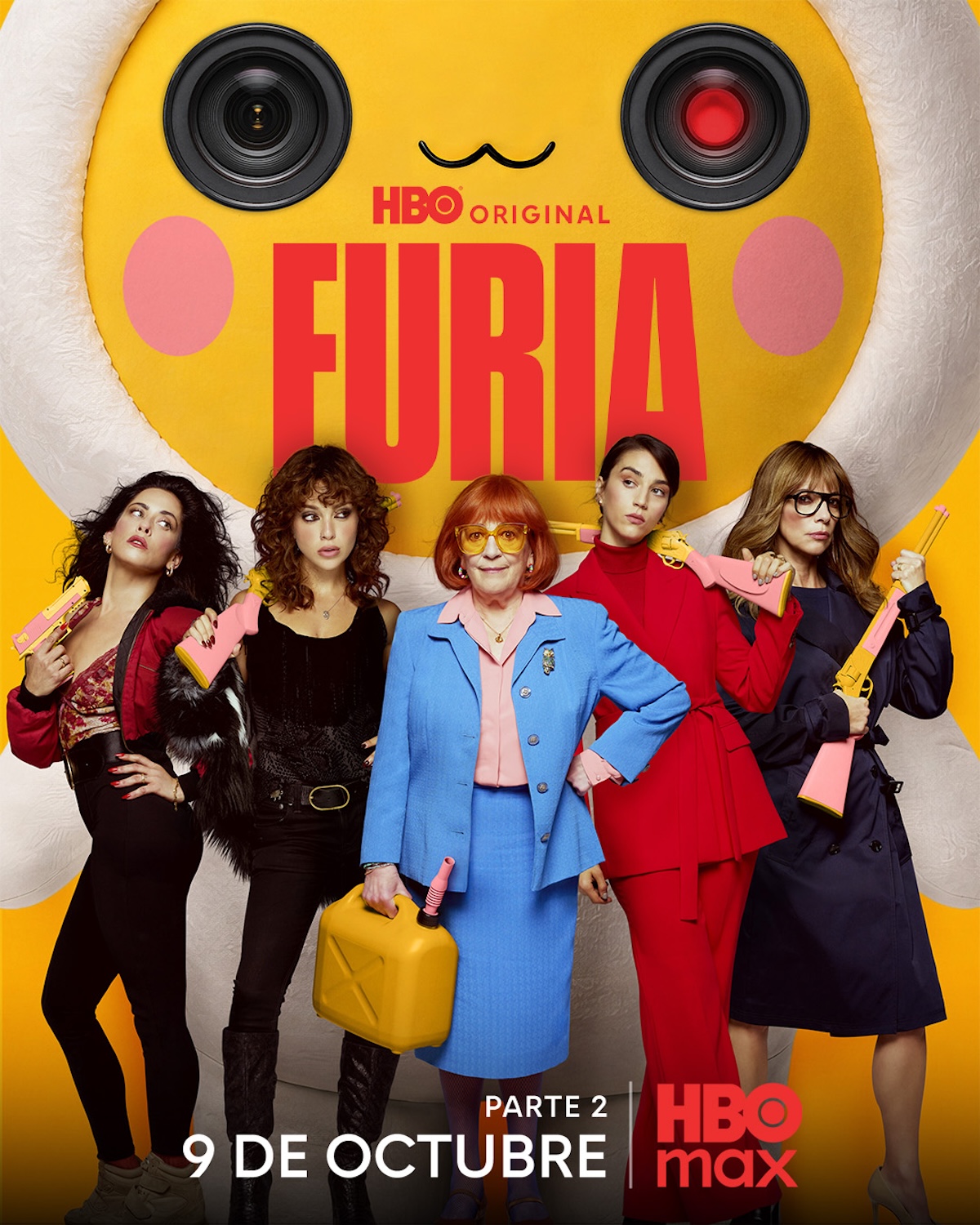 Cartel de la segunda temporada de «Furia»