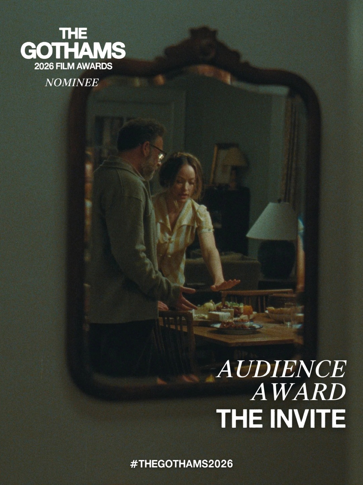 «The Invite», dirigida por Olivia Wilde y con Penélope Cruz entre sus protagonistas, suma dos nominaciones en los Gotham Awards 2026: «Mejor Película» y «Premio de la Audiencia»