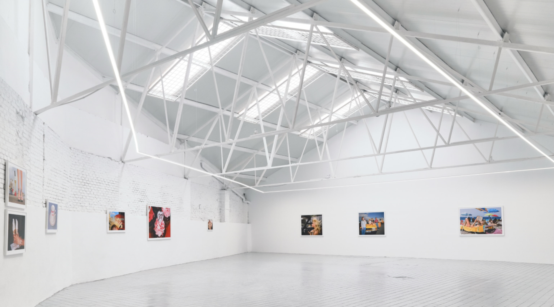 Espacio de la galería Marc Bibiloni donde se expone «A Matter of Taste», de Martin Parr