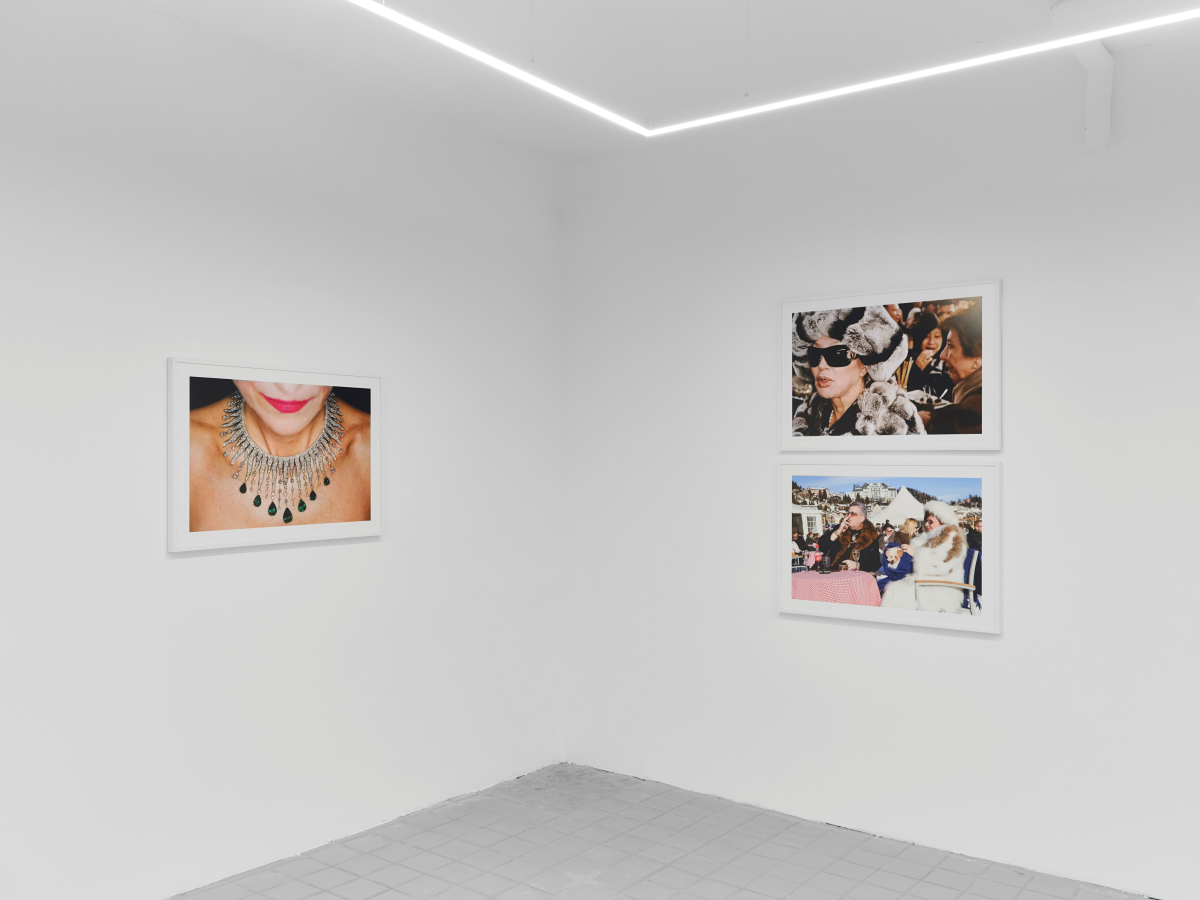 Obra de Martin Parr perteneciente a la serie «The Last Resort», expuesta en la galería Marc Bibiloni