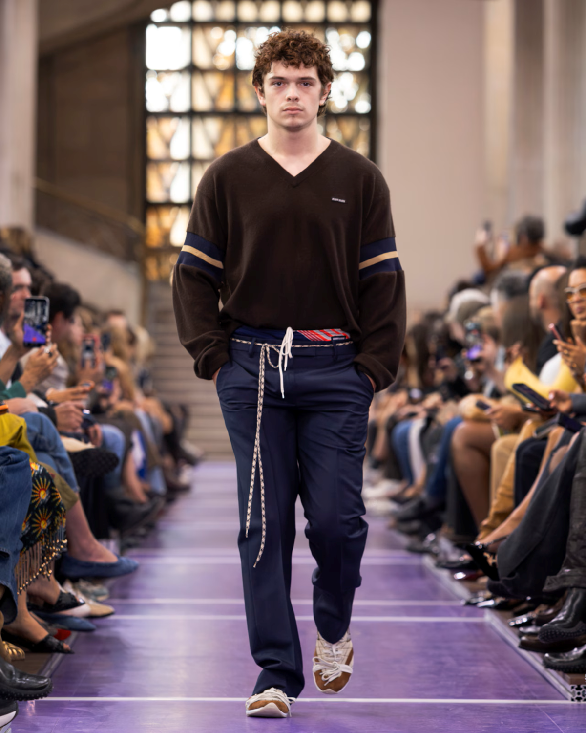 Noah Jupe desfila para Miu Miu Primavera-Verano 2027 en París