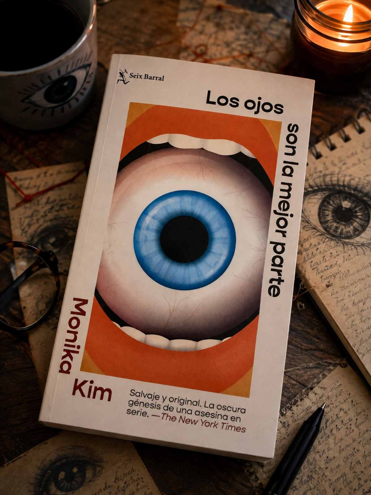 «Los ojos son la mejor parte», de Monika Kim, una inquietante novela de terror psicológico y horror corporal que explora la obsesión, el trauma y la violencia