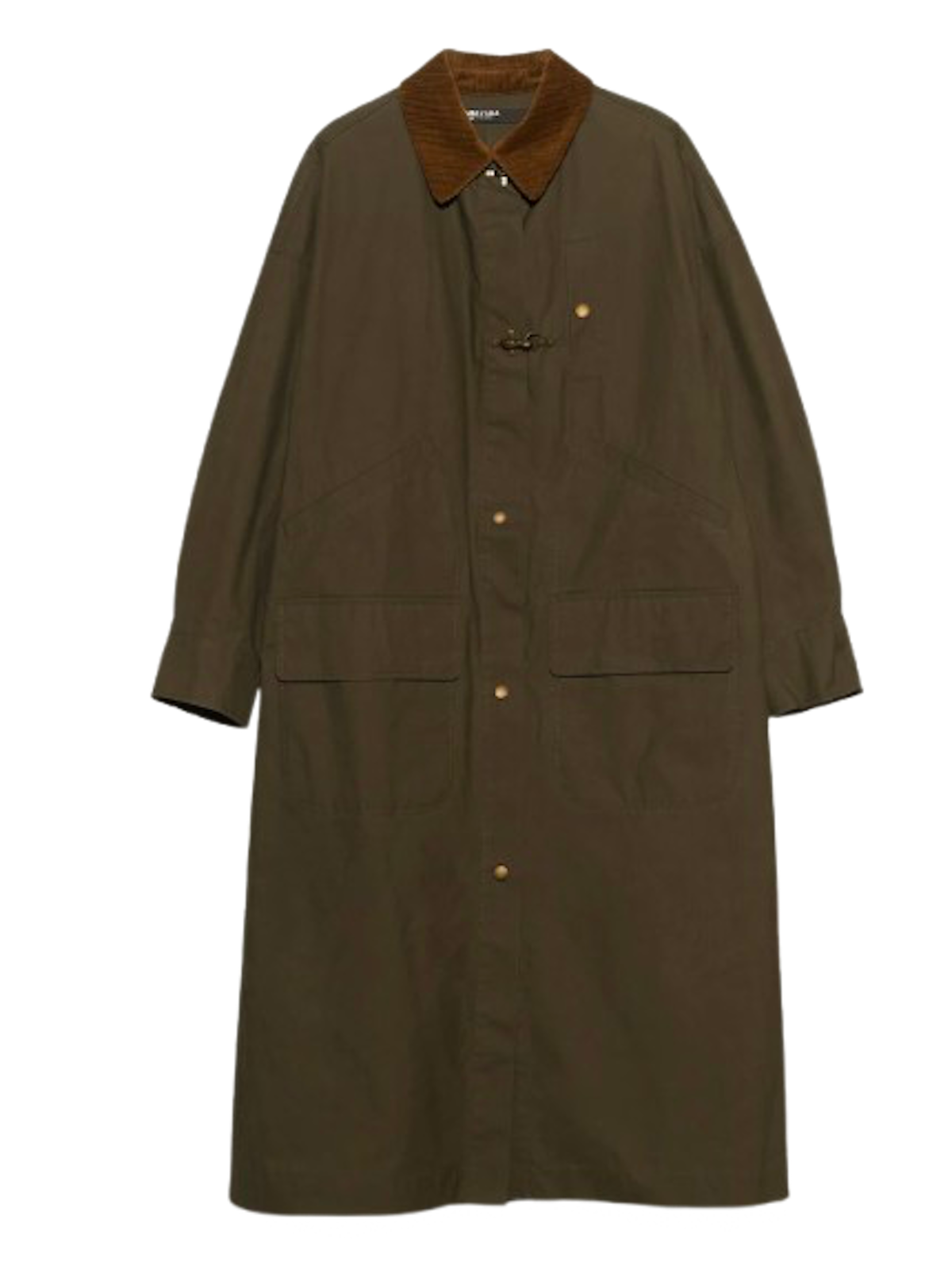 Gabardina caqui de Bimba y Lola. Precio:  275 €
