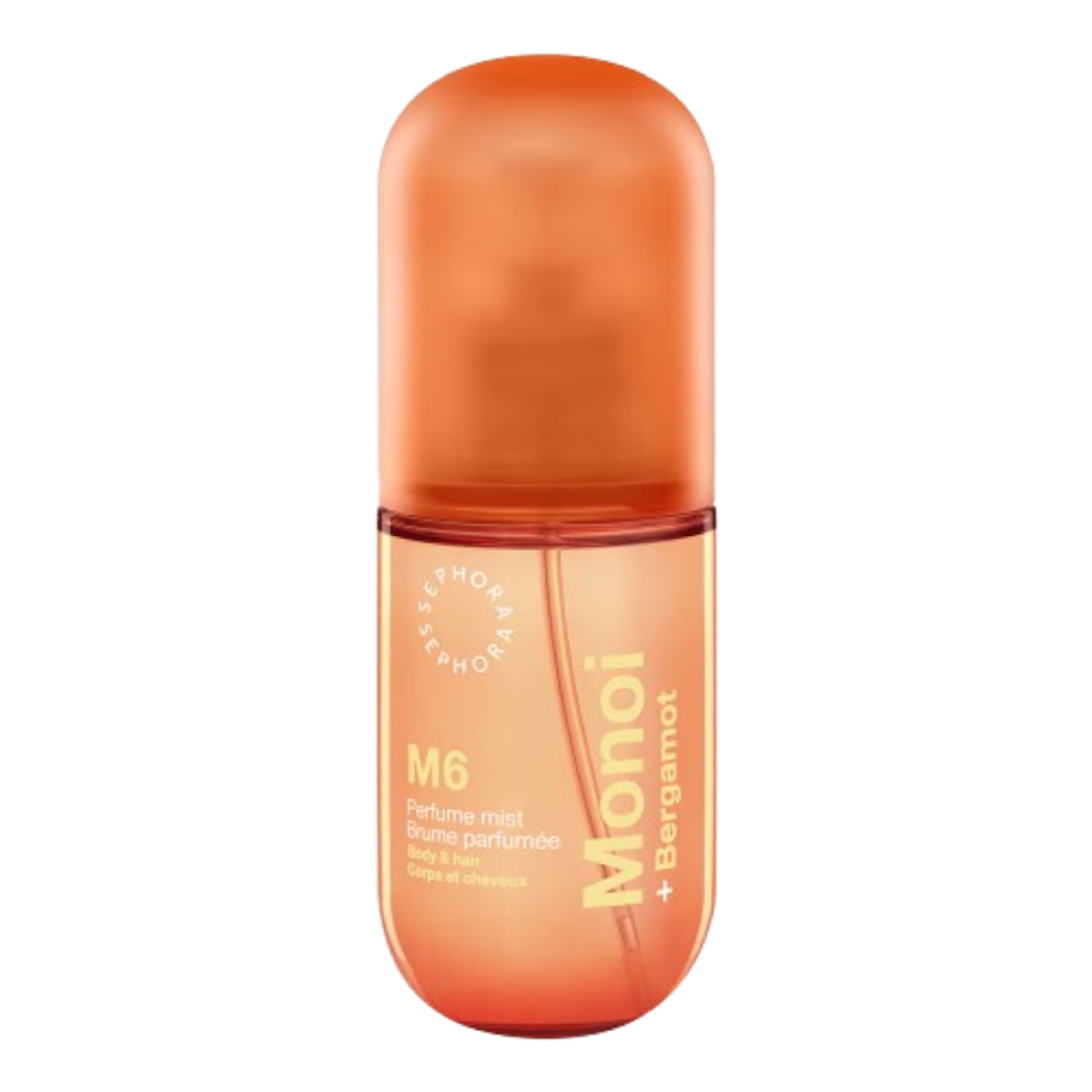 Bruma perfumada Monoï + Bergamota, de Sephora Collection. Sephora, 15 € / 100 ml