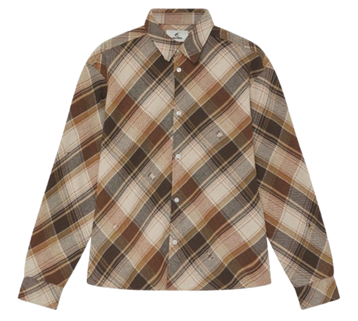 Camisa de cuadros de Scuffers, perfecta para llevar atada a la cintura