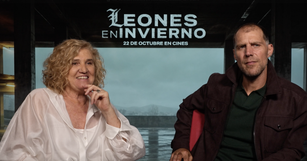 Ana Wagener y José Manuel Poga en el junket de la película 