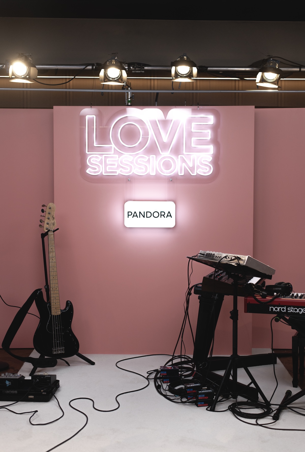 Lugar donde se graba «Love Sessions»