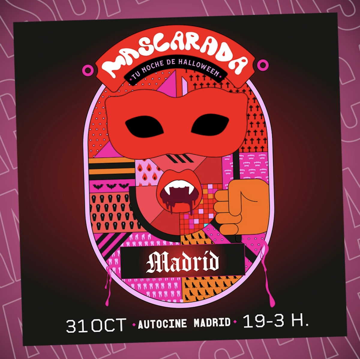 Cartel de Mascarada