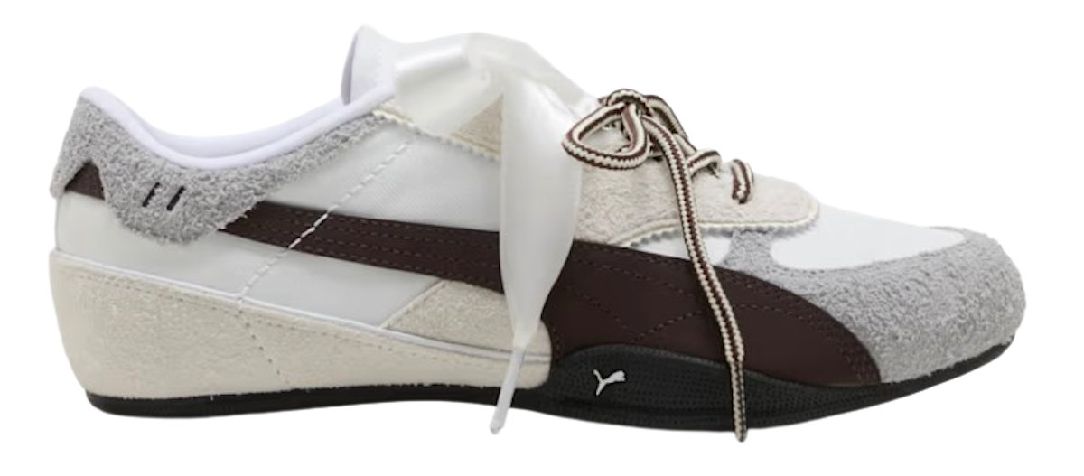 Modelo «Bella Mina» de Puma, uno de nuestros diseños favoritos de zapatillas de doble cordón
