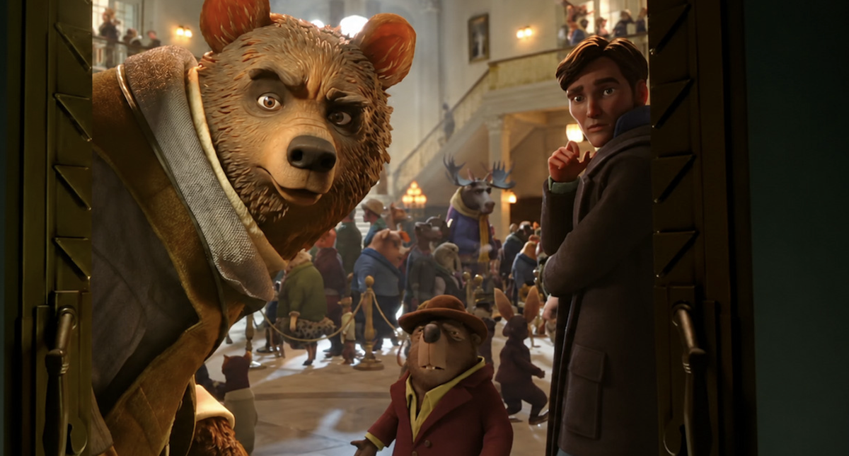 Escena de la película de animación stop-motion «Wildwood»