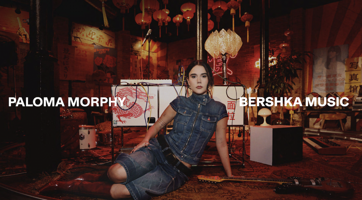Paloma Morphy es el nuevo icono de BERSHKA MUSIC
