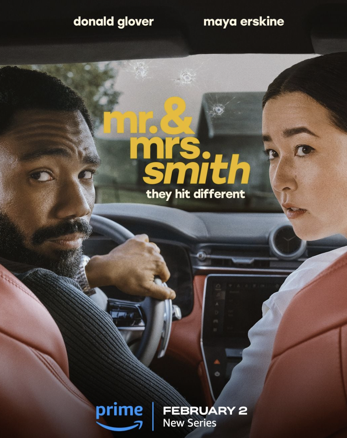 Cartel de la serie de «Mr. & Mrs. Smith»